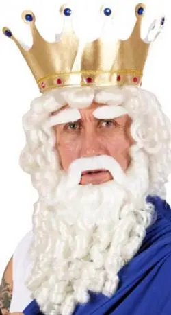 Perruque Grecques Dieu De L'Olympe 1 Perruque Grecques Dieu De L'Olympe