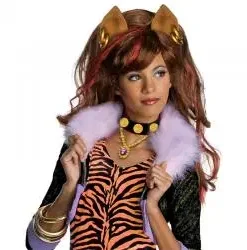 Perruque Licence Monster High Luxe Clawdeen Wolf