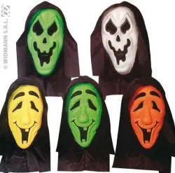 Masque Vinyle Avec Capuche Et Yeux Invisibles 1 Masque Vinyle Avec Capuche Et Yeux Invisibles