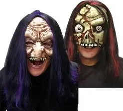 Demi Masque Souple Adulte Avec Cheveux