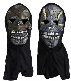 Masque Squelette Latex Visage Complet