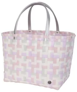 Fifty-Fifty Shopper Bag Soft Purple Mix - Handed By - Happy Fiesta Lyon