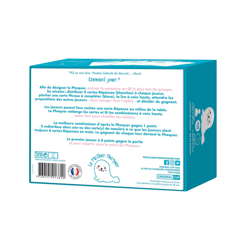 JEU LE MOTHER PHOQUEUR - Original Cup - Happy Fiesta Lyon 2 JEU LE MOTHER PHOQUEUR - Original Cup - Happy Fiesta Lyon – Image 2