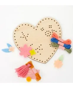 Kit De Broderie Coeur - MERI MERI - Happy Fiesta Lyon -Promos Halloween Boutique kit de broderie coeur 2