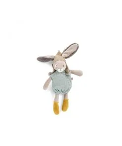 Doudou Lapin Sauge Trois Petits Lapins - MOULIN ROTY - Happy Fiesta Lyon