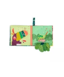 Livre Tissu D'activités Dans La Jungle MOULIN ROTY - Happy Fiesta Lyon -Promos Halloween Boutique livre tissu d activites dans la jungle moulin roty 2