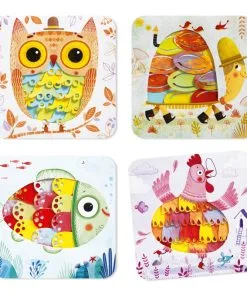 PEINTURE A L'EPONGE - Oh, C'est Chouette ! - DJECO- Happy Fiesta Lyon -Promos Halloween Boutique peinture a l eponge oh c est chouette djeco 3