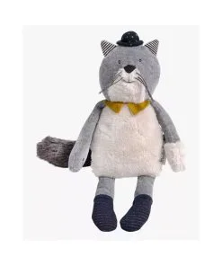 Peluche Chat Fernand Les Moustaches - MOULIN ROTY - Happy Fiesta Lyon