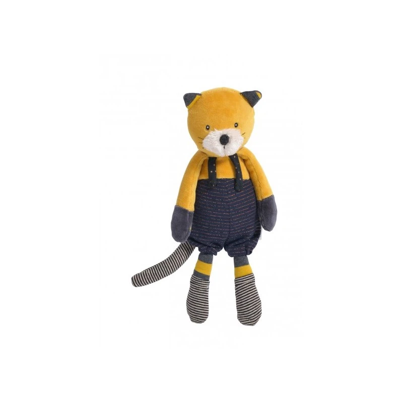 Poupée Chat Moutarde Lulu Les Moustaches MOULIN ROTY - Happy Fiesta Lyon 1 Poupée Chat Moutarde Lulu Les Moustaches MOULIN ROTY - Happy Fiesta Lyon