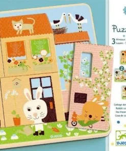 Puzzle 3 Niveaux - Chez Carot DJECO - Happy Fiesta Lyon