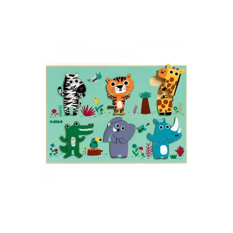 PUZZLE En Bois Coucou Croco DJECO - Happy Fiesta Lyon 1 PUZZLE En Bois Coucou Croco DJECO - Happy Fiesta Lyon