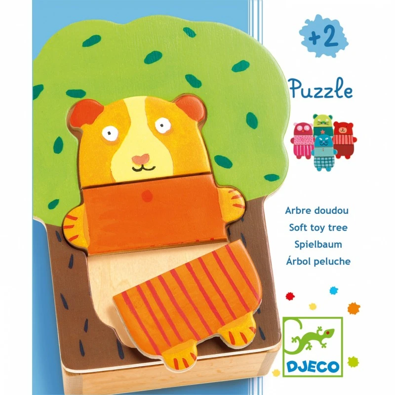 PUZZLES BOIS - Arbra Doudou DJECO - Happy Fiesta Lyon 2 PUZZLES BOIS - Arbra Doudou DJECO - Happy Fiesta Lyon – Image 2