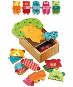 PUZZLES BOIS - Arbra Doudou DJECO - Happy Fiesta Lyon