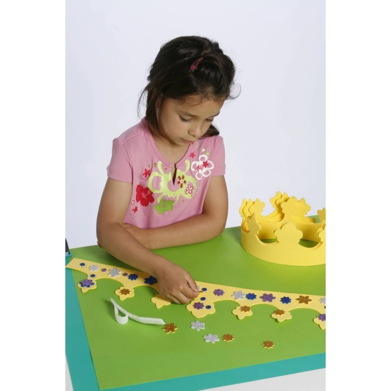 Anniversaire Enfant Activité Couronnes Mousse à Décorer - Happy Fiesta 2 Anniversaire Enfant Activité Couronnes Mousse à Décorer - Happy Fiesta – Image 2