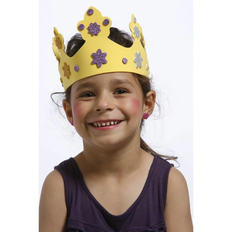 Anniversaire Enfant Activité Couronnes Mousse à Décorer - Happy Fiesta 3 Anniversaire Enfant Activité Couronnes Mousse à Décorer - Happy Fiesta – Image 3