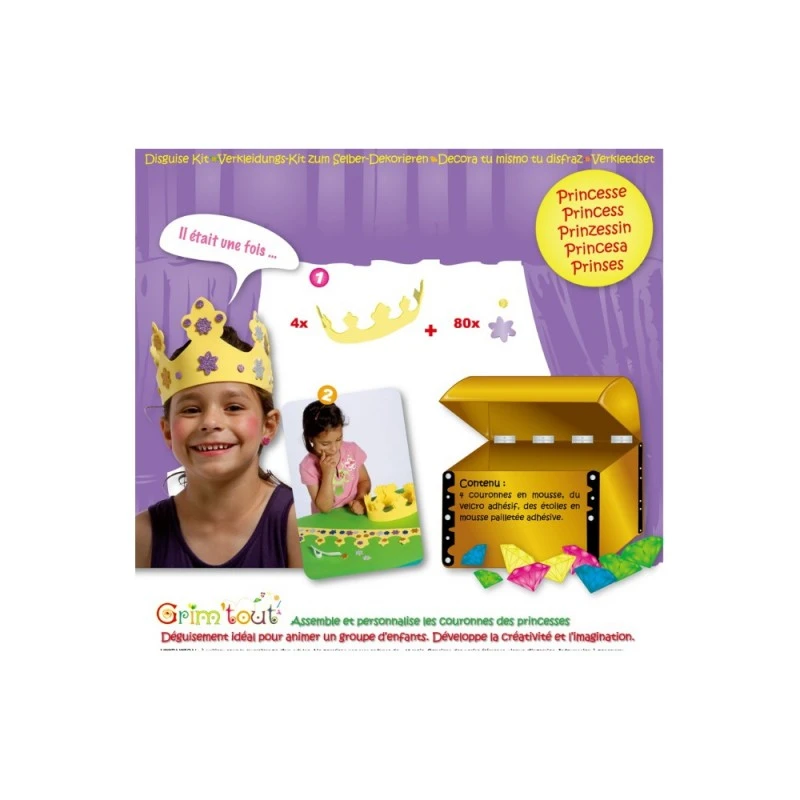 Anniversaire Enfant Activité Couronnes Mousse à Décorer - Happy Fiesta 1 Anniversaire Enfant Activité Couronnes Mousse à Décorer - Happy Fiesta