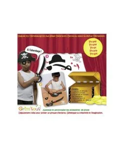Activité Anniversaire Set Pirate En Mousse à Décorer - Happy Fiesta -Promos Halloween Boutique set pirate deguisement en mousse a decorer 4