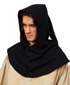 Capuche Noire Médiévale