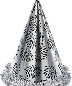 Chapeau Bonne Année Argent