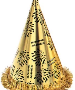 Chapeau Bonne Année Or
