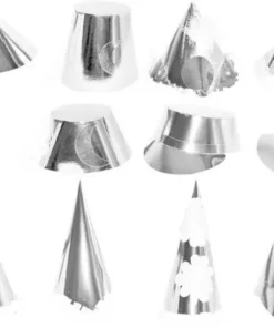 Chapeau Carton Argent