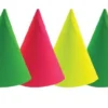 Sachet De 6 Chapeaux Cône Fluo