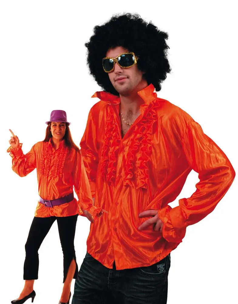 Chemise Disco Orange 1 Chemise Disco Orange