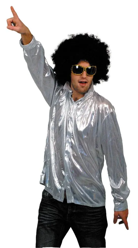 Chemise Night Fever Argent 1 Chemise Night Fever Argent