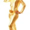 Combinaison Femme Latex Or