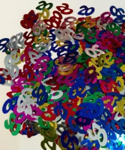 Confettis De Table Chiffre 20