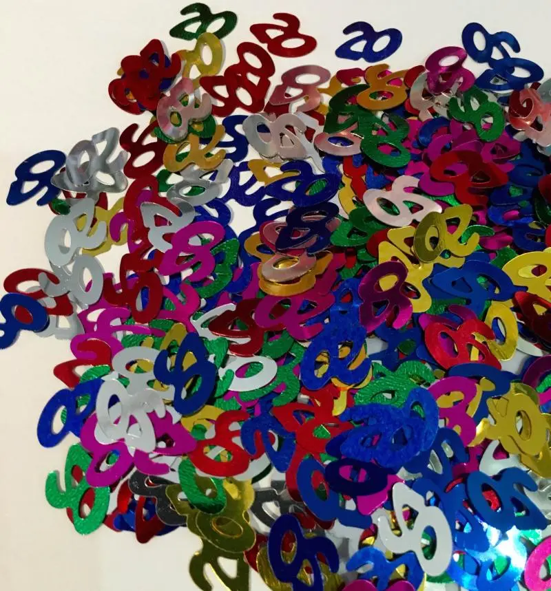 Confettis De Table Chiffre 20 1 Confettis De Table Chiffre 20