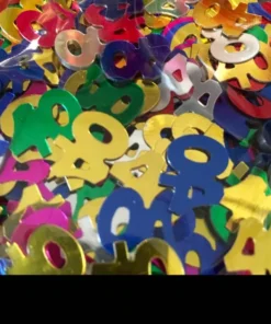 Confettis De Table Chiffre 40