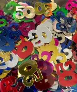 Confettis De Table Chiffre 50