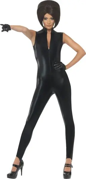 Déguisement Chanteuse Spice Girls Noir 1 Déguisement Chanteuse Spice Girls Noir