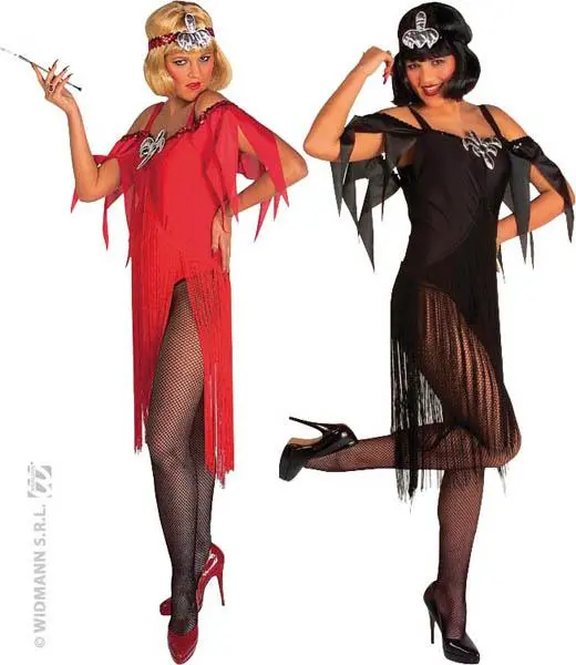 Déguisement Charleston Chicago Femme 1 Déguisement Charleston Chicago Femme