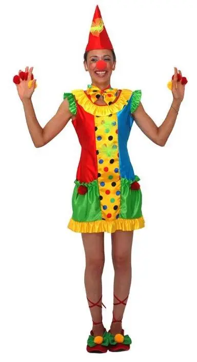 Déguisement Clown Femme Rigolo 1 Déguisement Clown Femme Rigolo