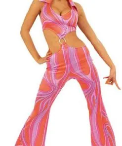 Déguisement Femme 70's Fever Hippie