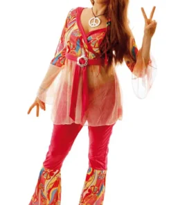 Déguisement Femme Hippie Fleur