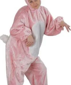 Déguisement Lapin Rose Femme