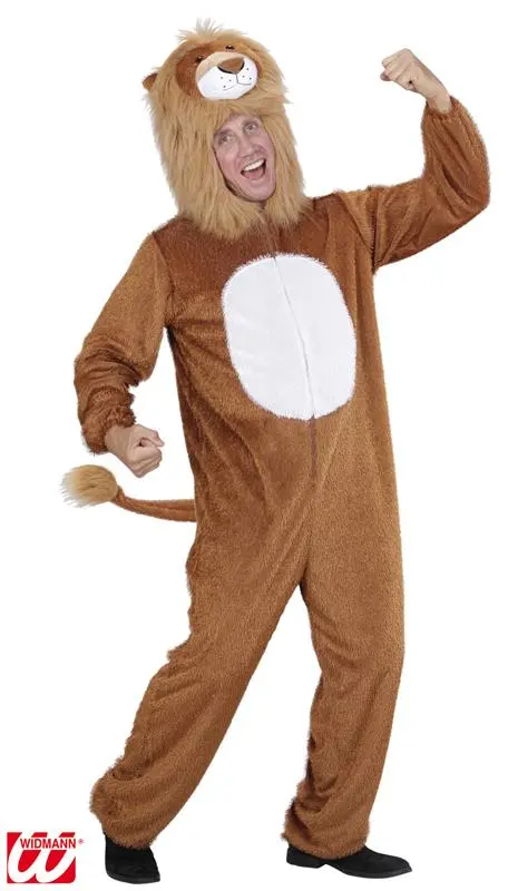 Déguisement Lion Peluche Homme 1 Déguisement Lion Peluche Homme