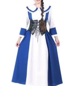 Déguisement Médiéval Louise Bleue