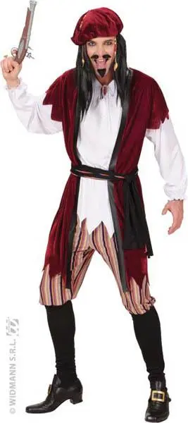 Déguisement Pirate Homme Caraïbe 1 Déguisement Pirate Homme Caraïbe