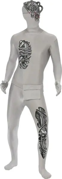 Déguisement Seconde Peau Robot 1 Déguisement Seconde Peau Robot