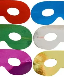 Sachet De Loups En Carton Multicolore Métallisé