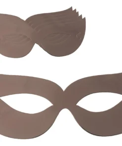 Loups Carton Metallise Libellule Rose Gold