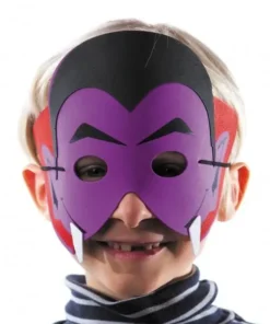 Masque Enfant En Mousse Vampire