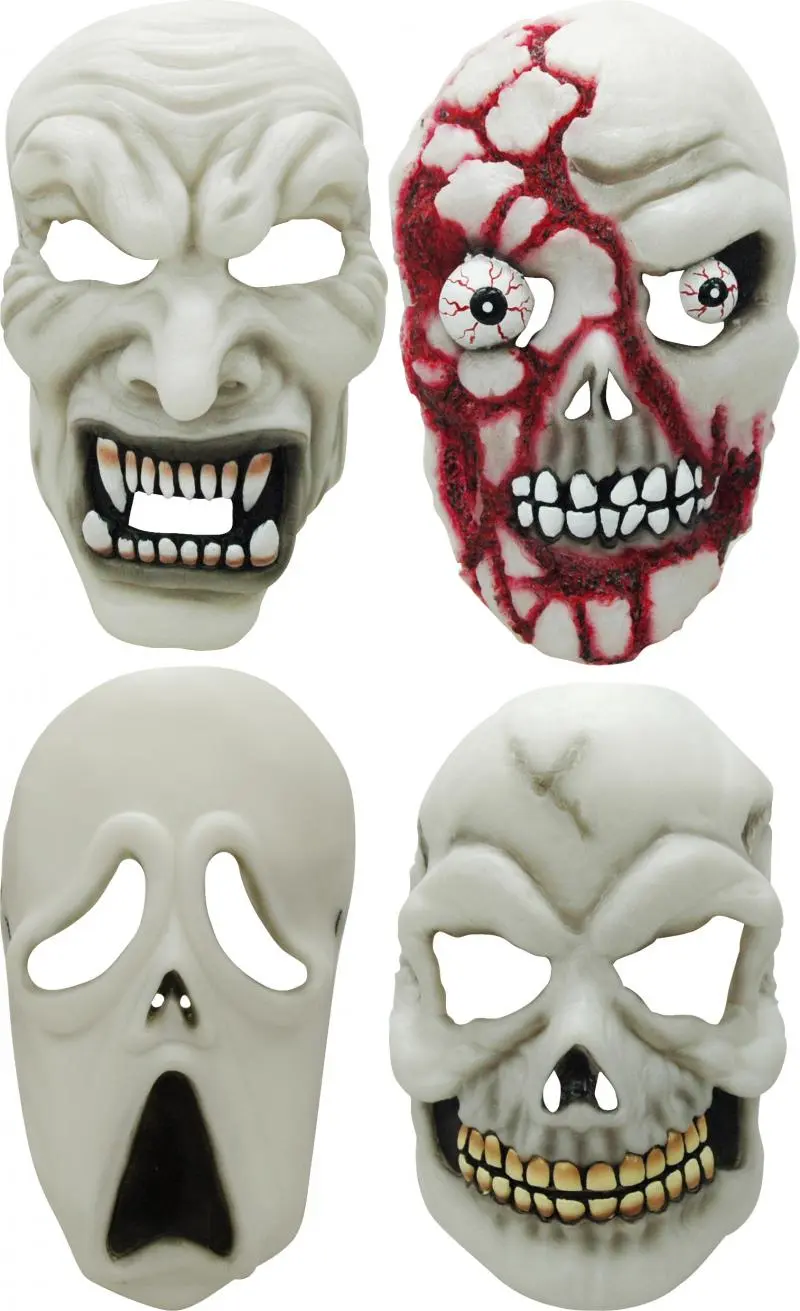 Masque Halloween Phosphorescent Pour Adulte 1 Masque Halloween Phosphorescent Pour Adulte