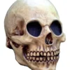 Masque Tête De Mort Beige En Latex