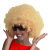 Perruque Afro Blonde
