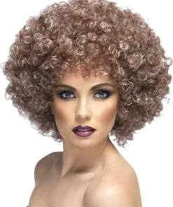 Perruque Afro Châtain Naturelle